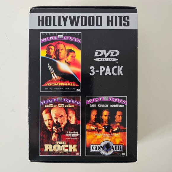 Armageddon, Con Air, The Rock DVD Set - Widescreen Hollywood Hits Pack - Picture 2 of 9